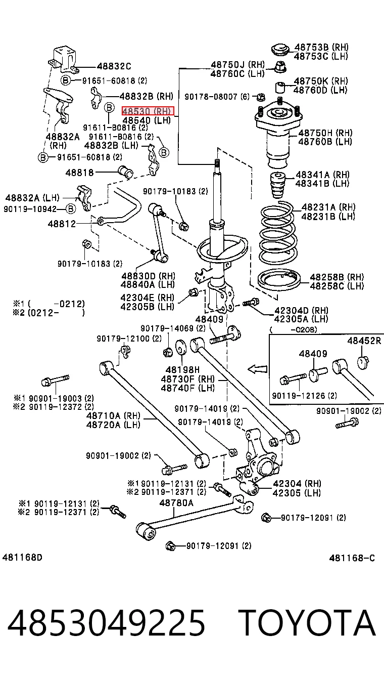 4853049225 Toyota