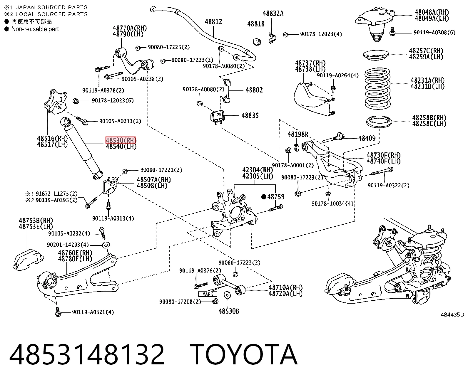 4853148132 Toyota