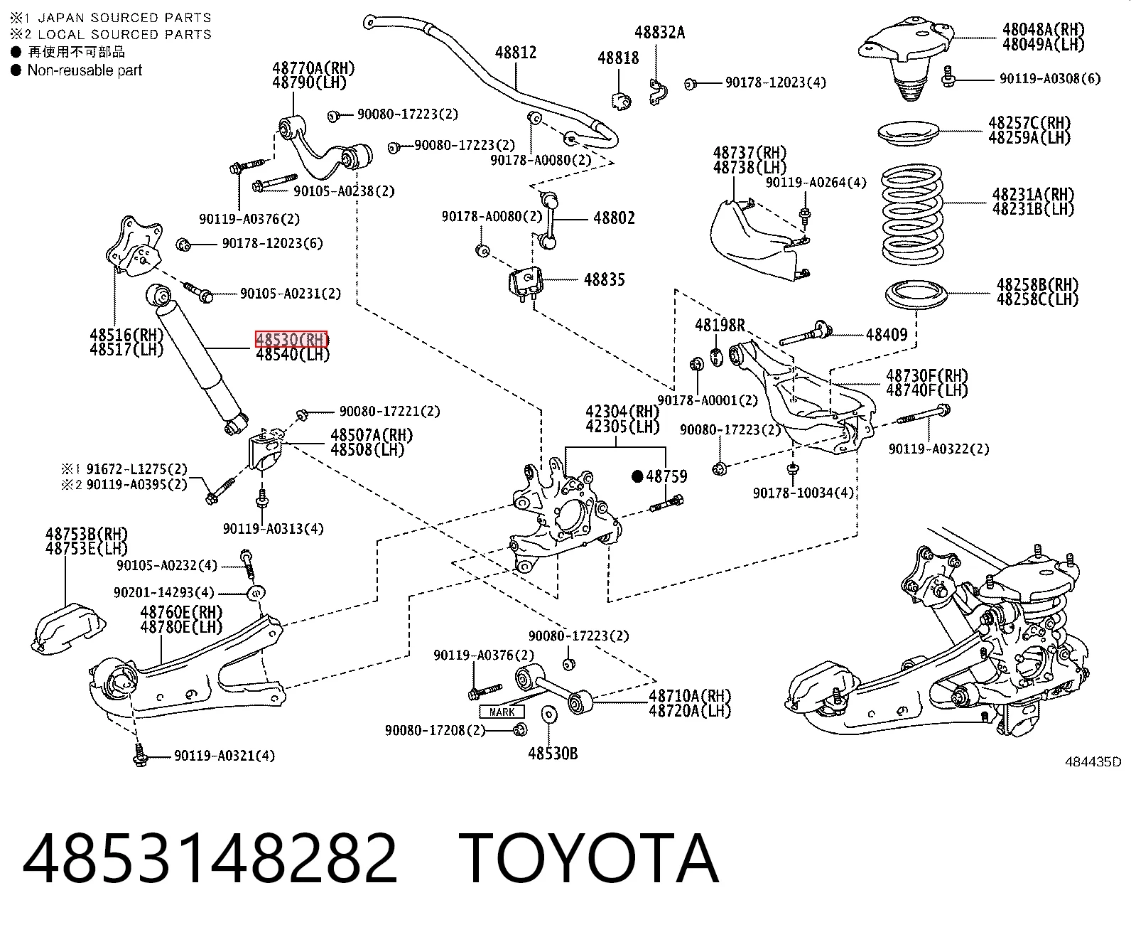 4853148282 Toyota