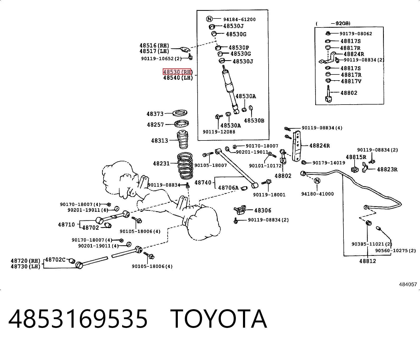 4853169535 Toyota