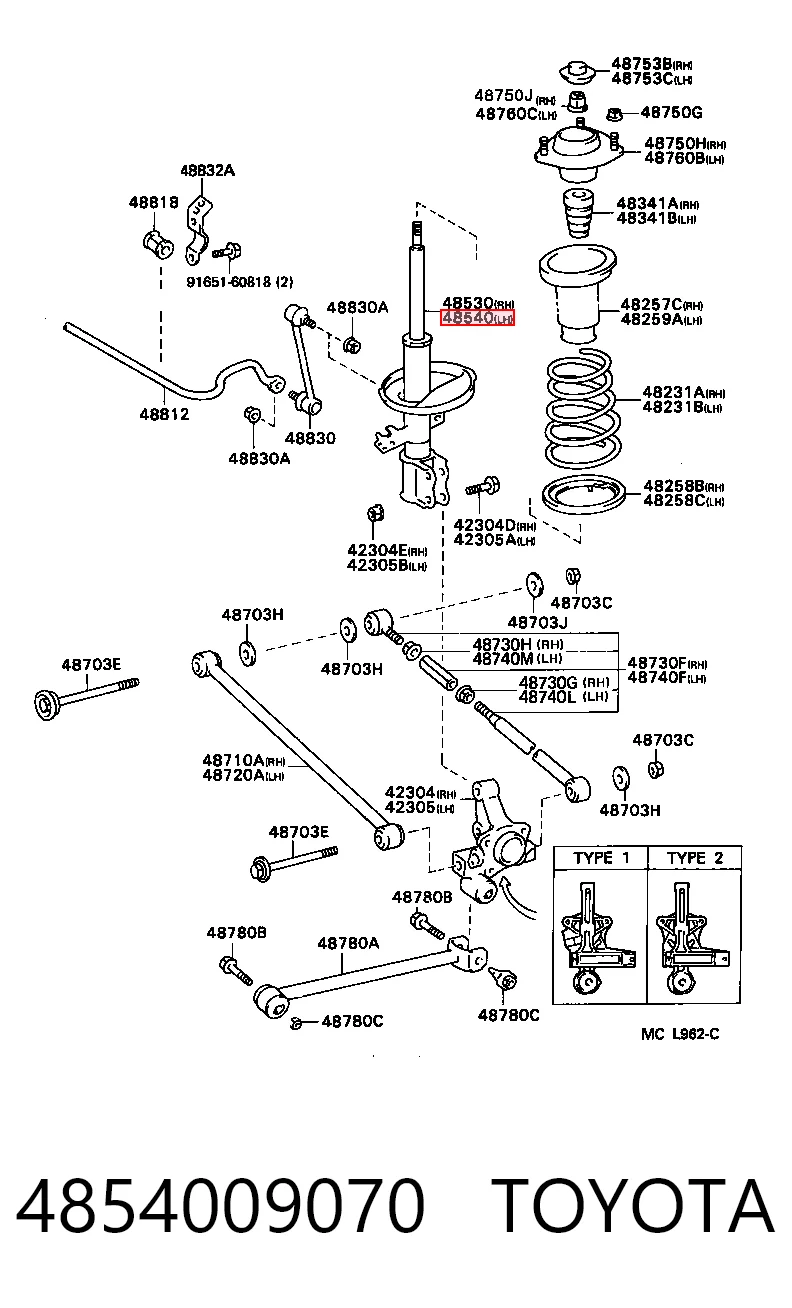 4854009070 Toyota