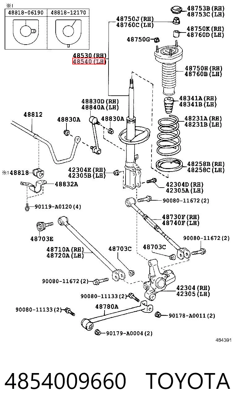 4854009660 Toyota