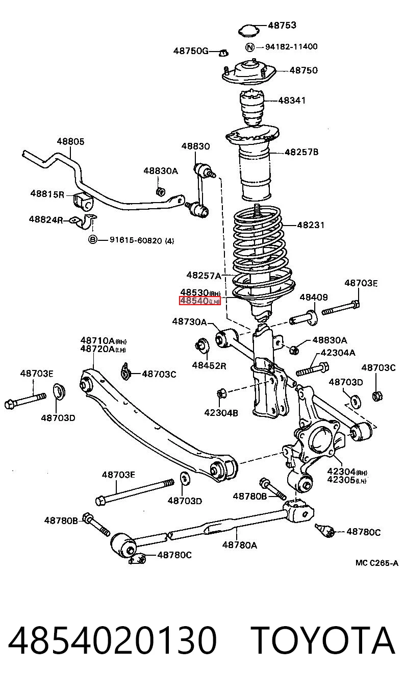 4854020130 Toyota