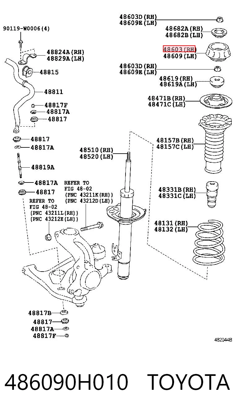 486090H010 Toyota
