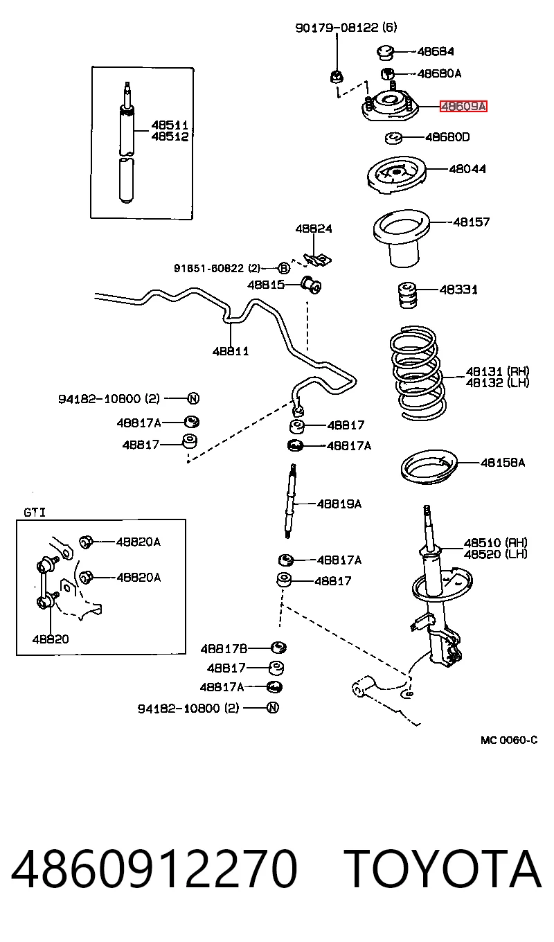 4860912270 Toyota
