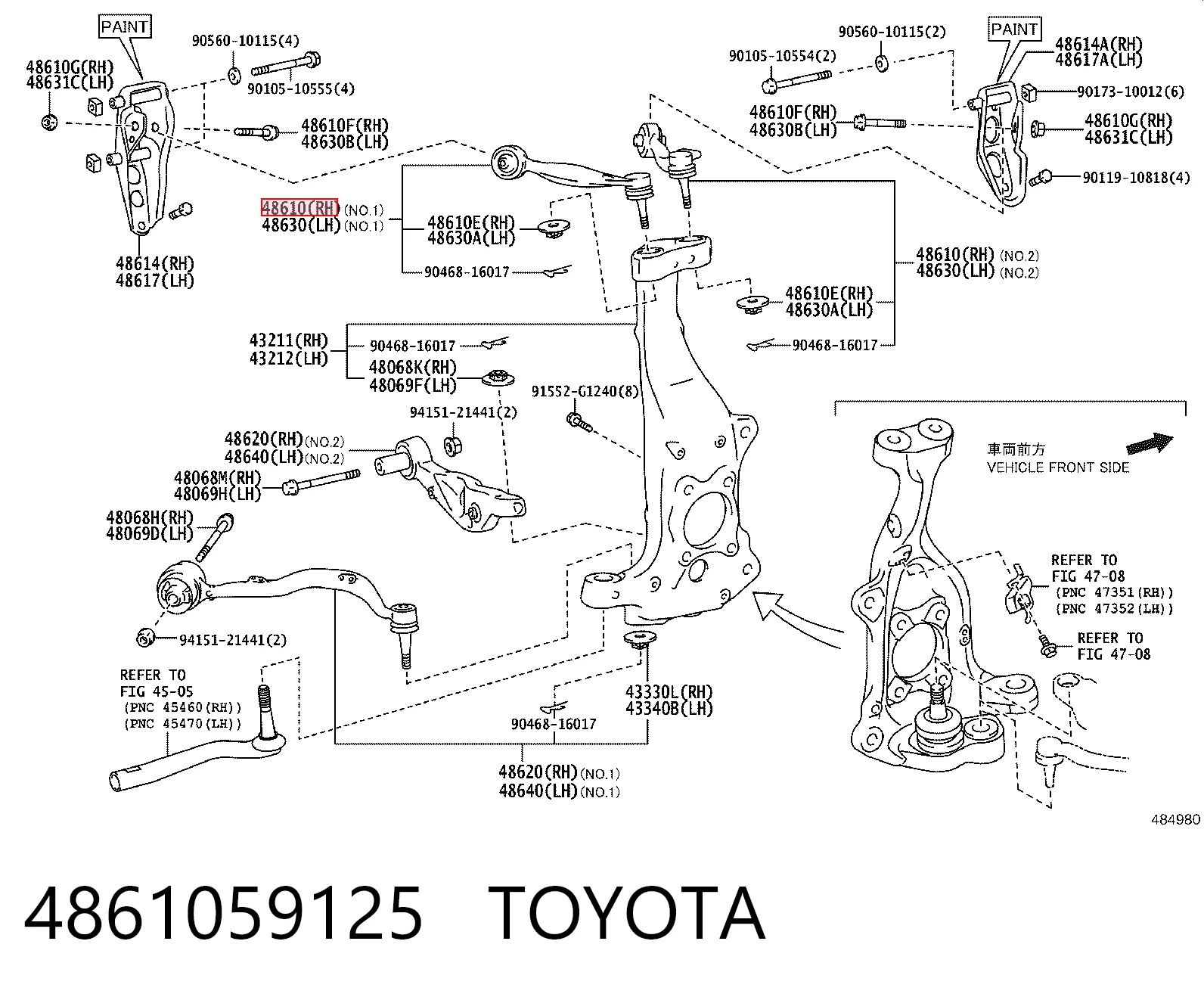 4861059125 Toyota