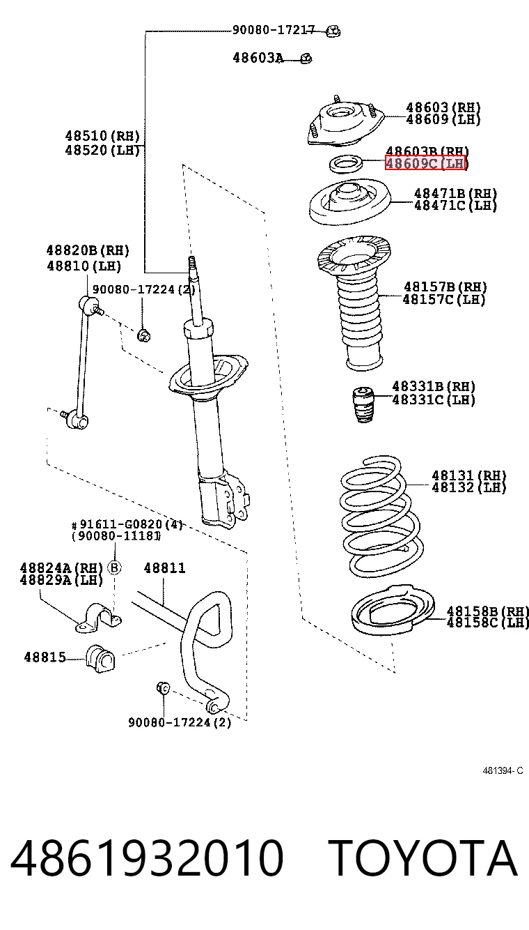 4861932010 Toyota