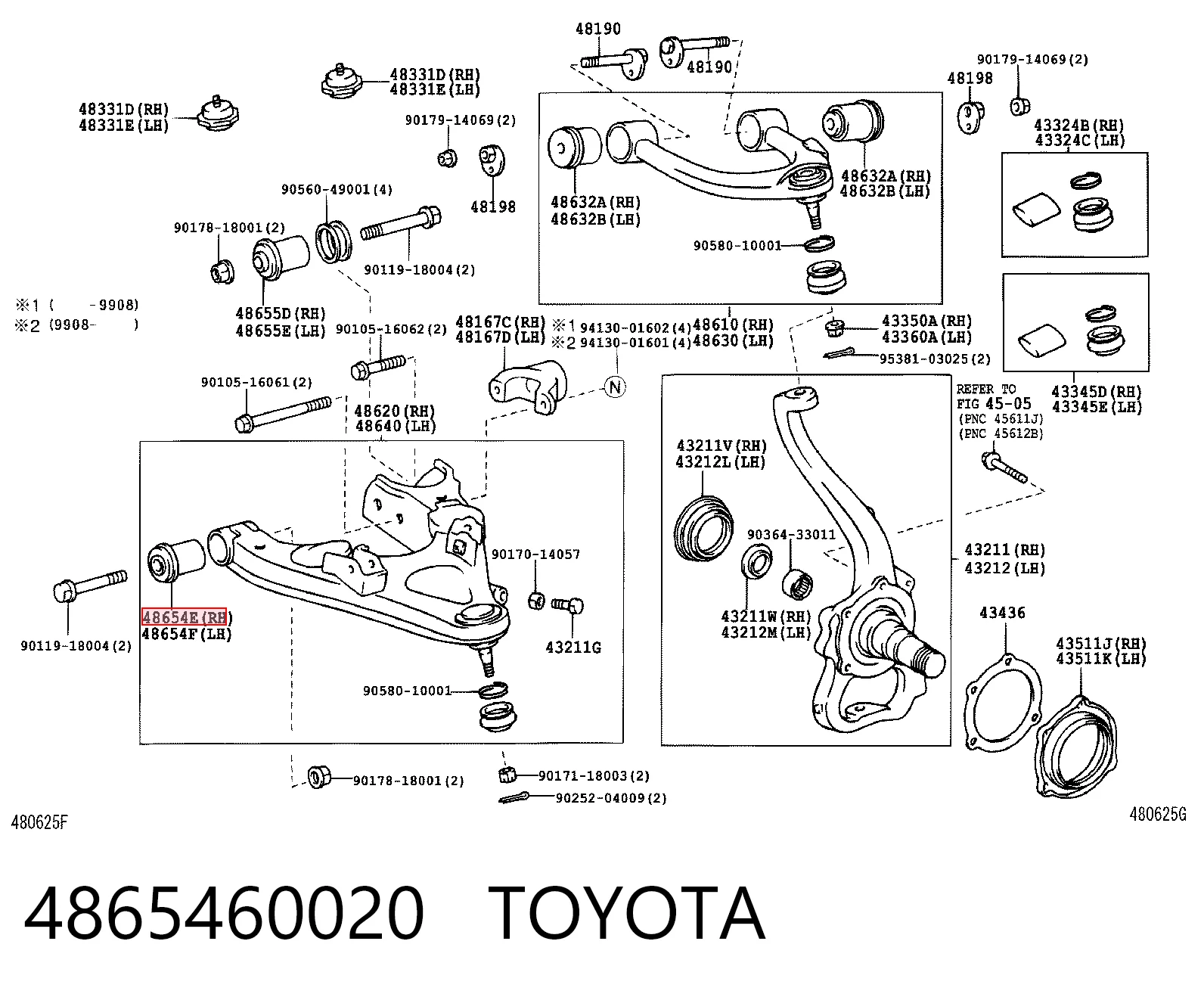 Comprar Silentblock Land Cruiser  J10