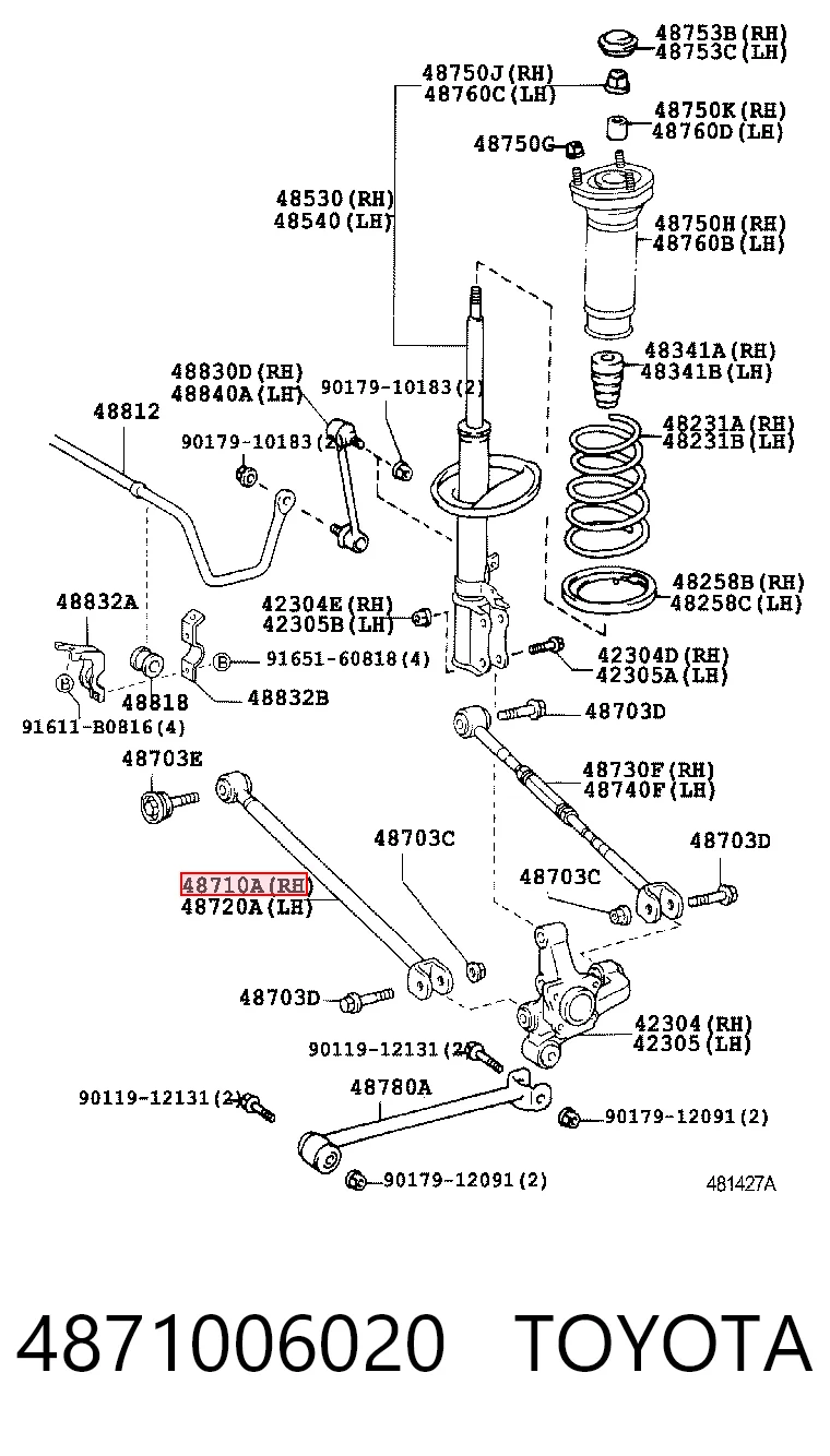 4871006020 Toyota