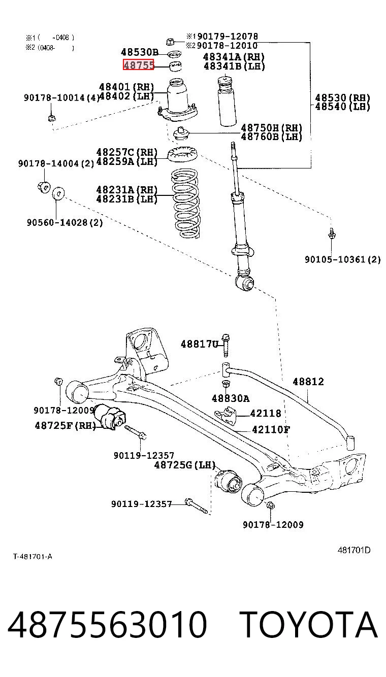 4875563010 Toyota