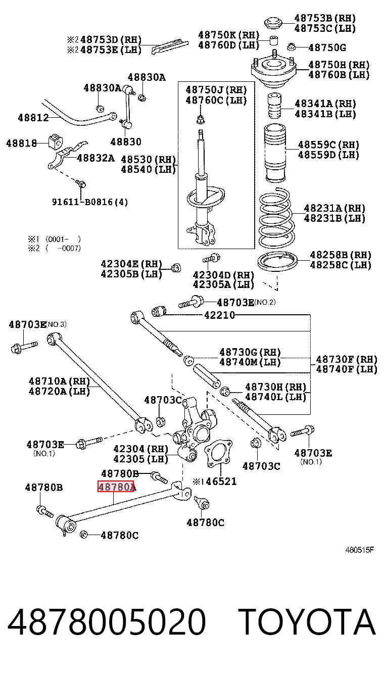 4878005020 Toyota
