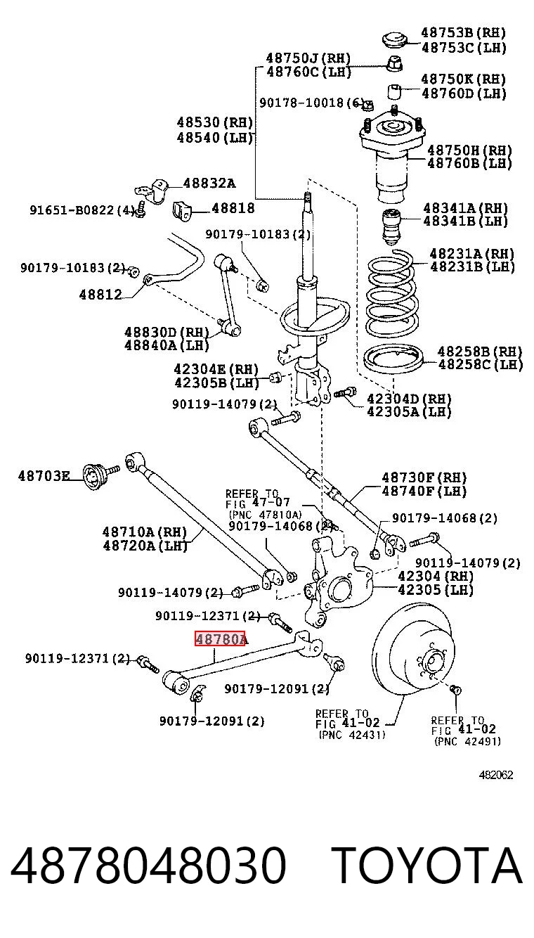 4878048030 Toyota
