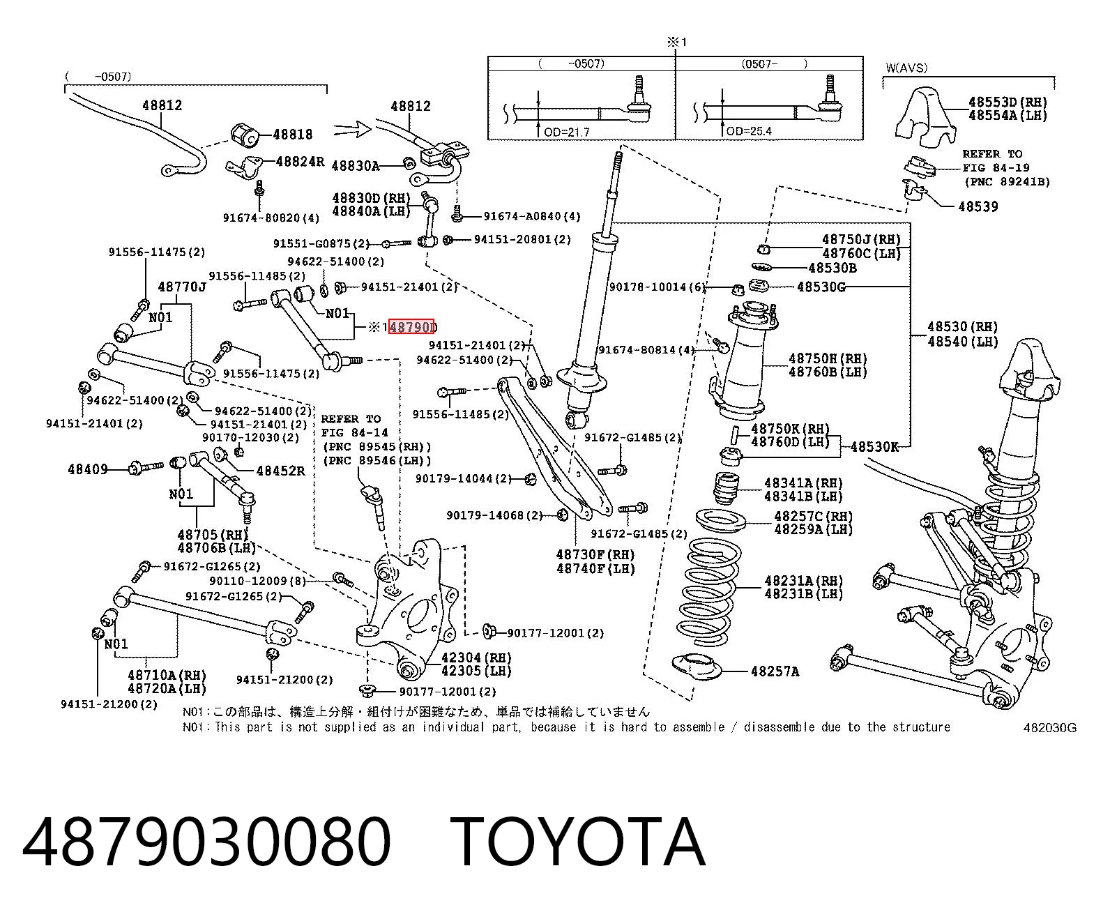 4879030080 Toyota