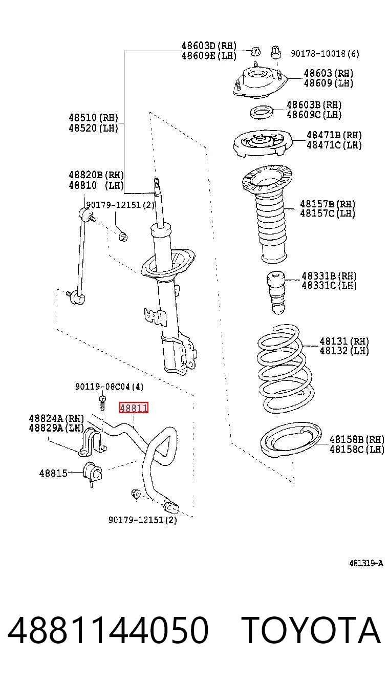 4881144050 Toyota