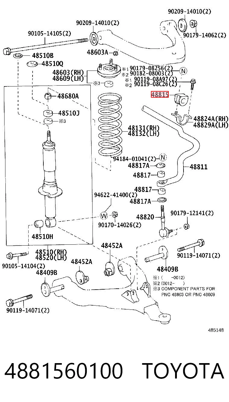 4881560100 Toyota