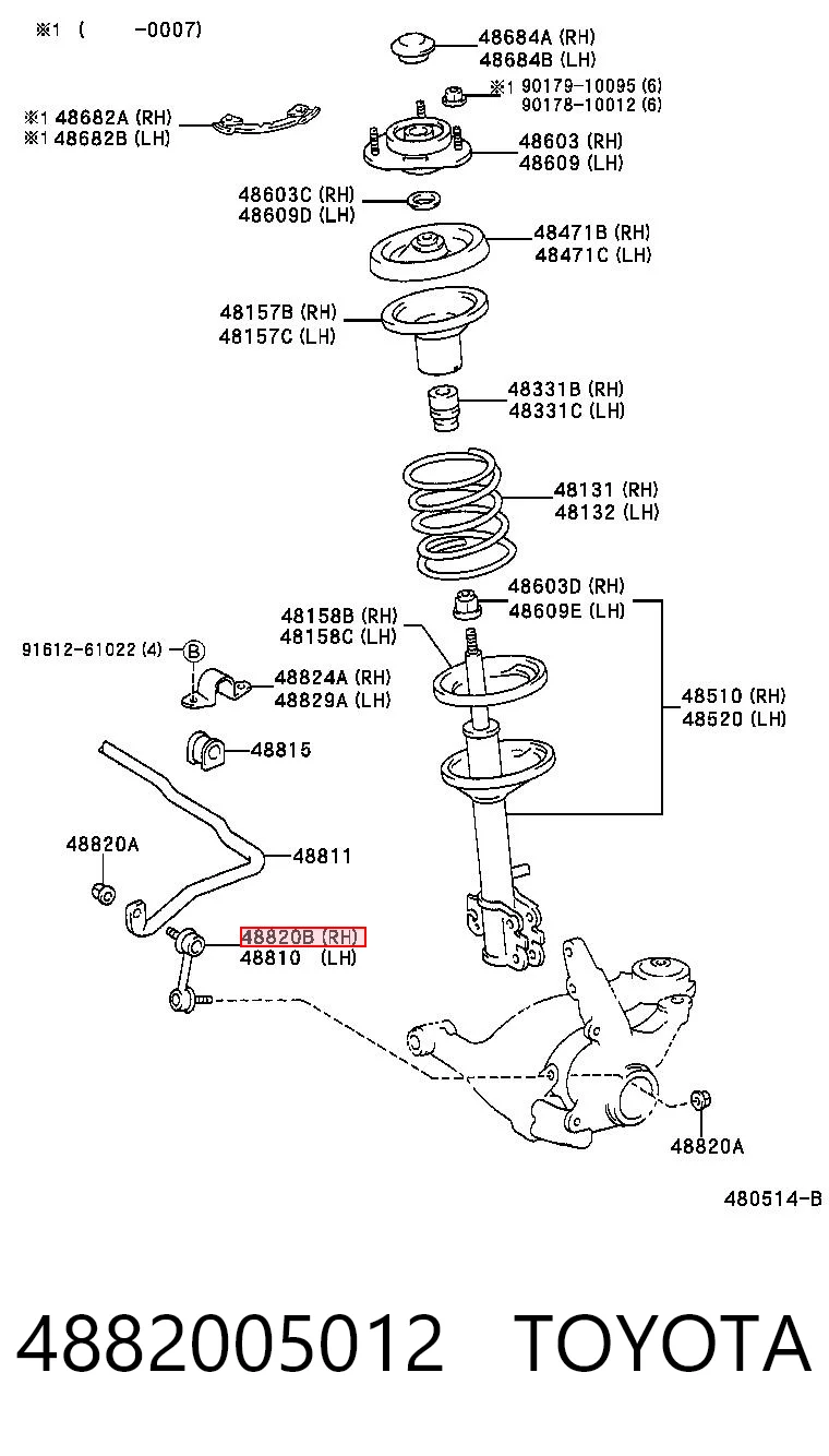 4882005012 Toyota