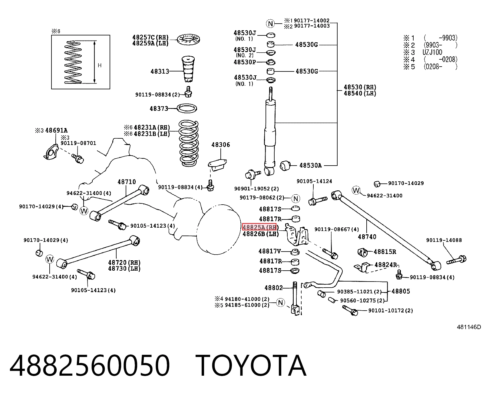 4882560050 Toyota