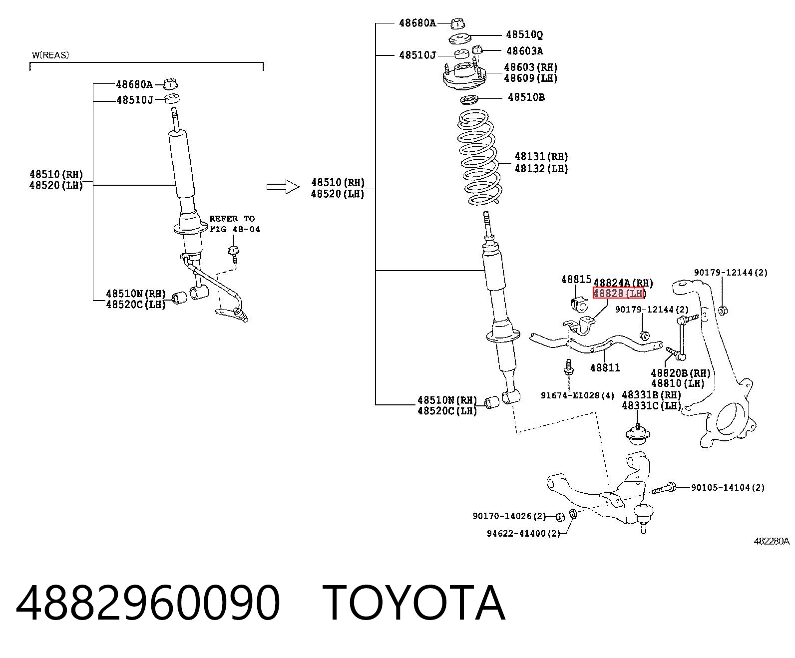 4882960090 Toyota