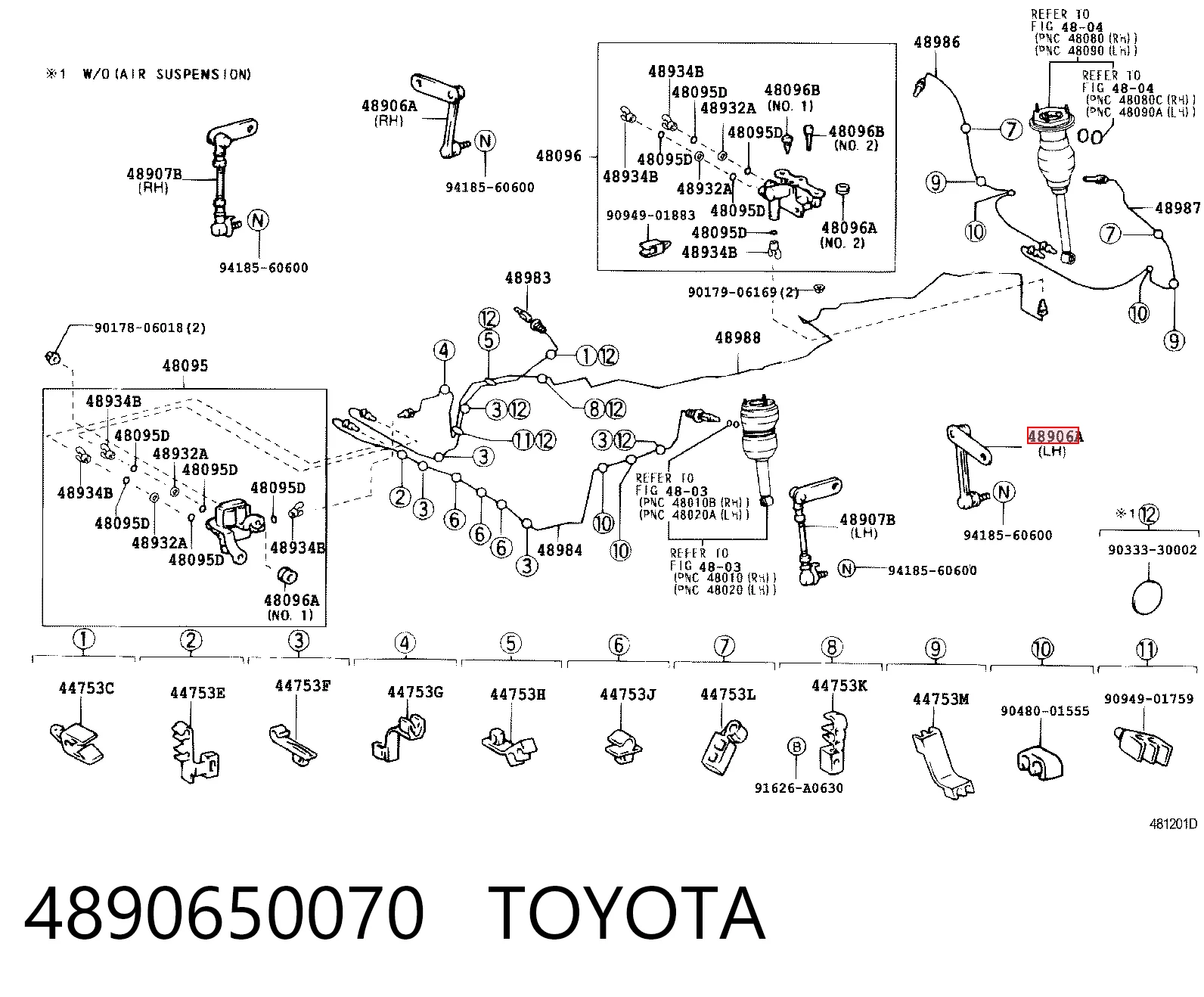 4890650070 Toyota