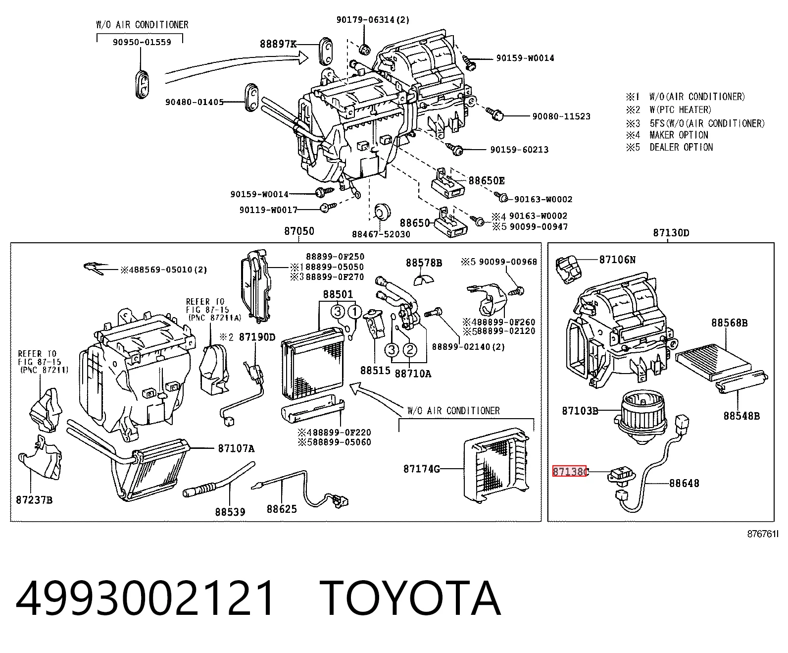 4993002121 VAG Resistencia de calefacción