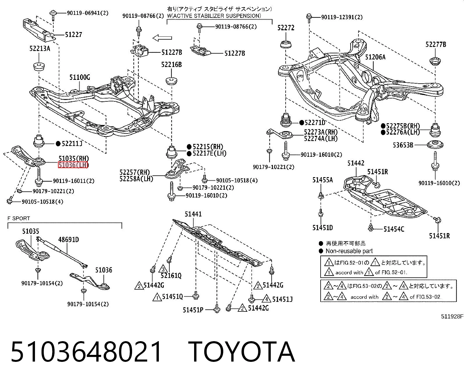 5103648021 Toyota
