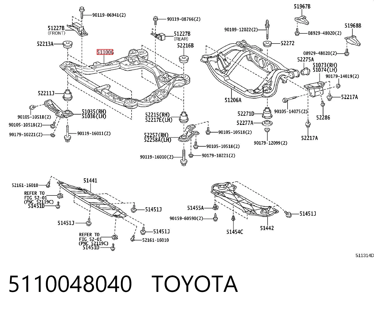 5110048040 Toyota