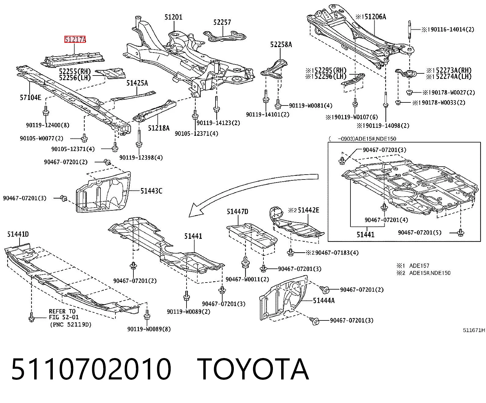5110702010 Toyota
