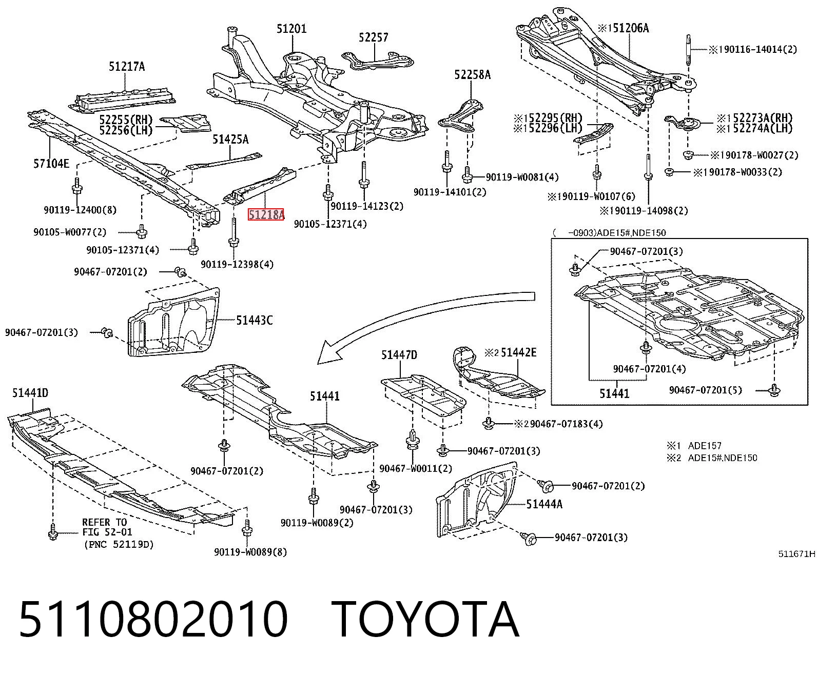 5110802010 Toyota