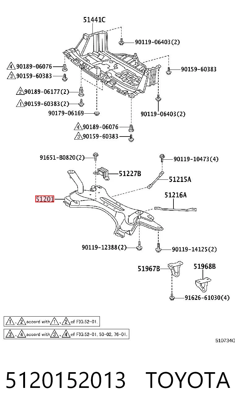 Subchasis delantero soporte motor Toyota Yaris hatchback (P10) (1999 - 2005) precio, desde 398,06 EUR