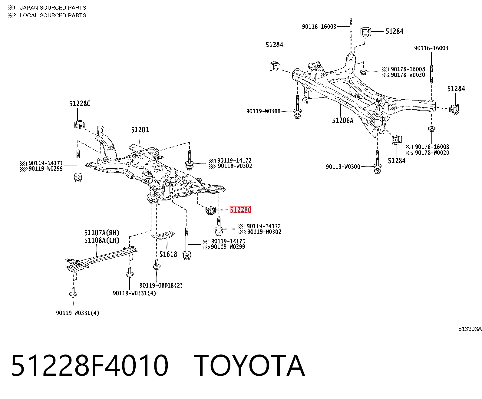 51228F4010 Toyota