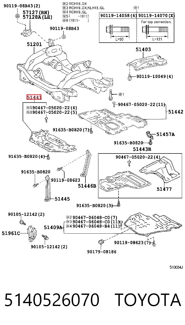 Comprar Protección de cárter Toyota Hiace IV H1, H2 a bajo precio