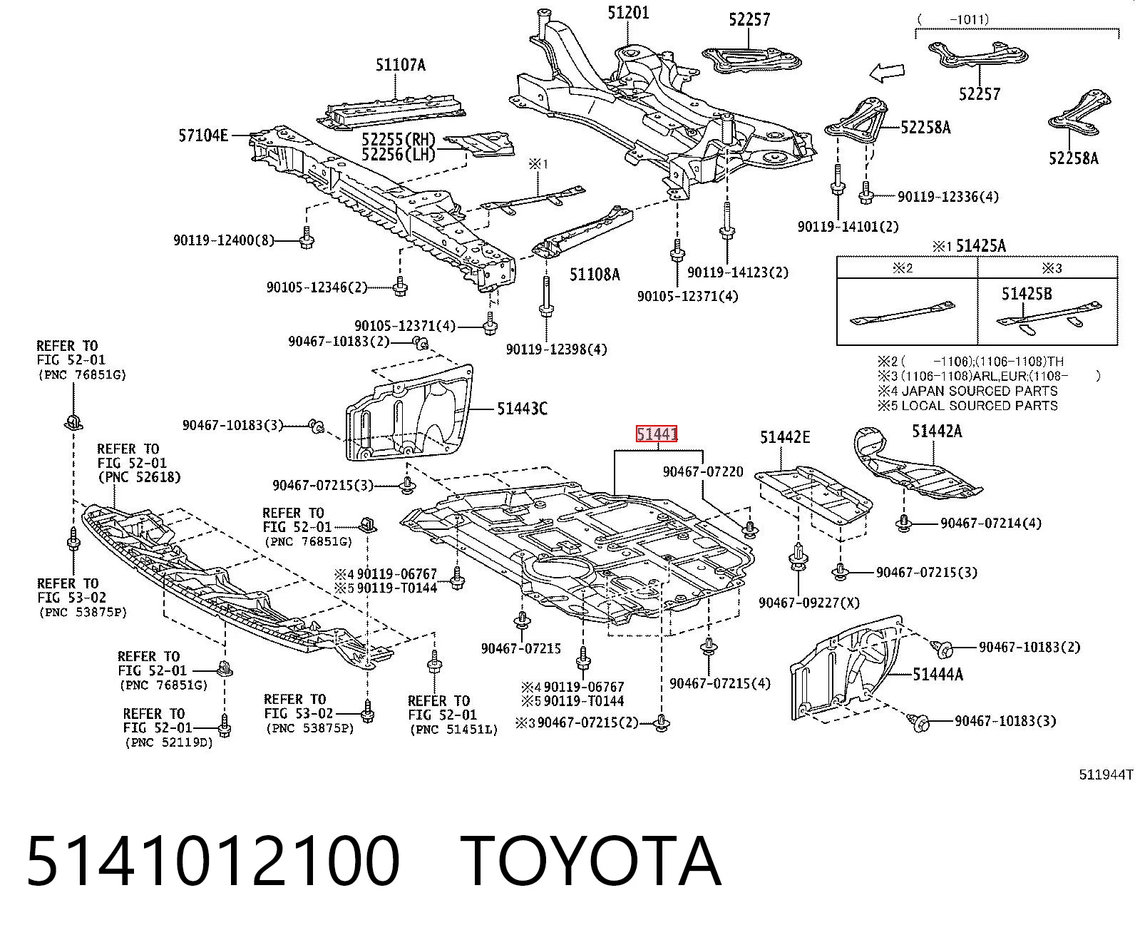 Comprar Protección motor / empotramiento Toyota Prius  ZVW30