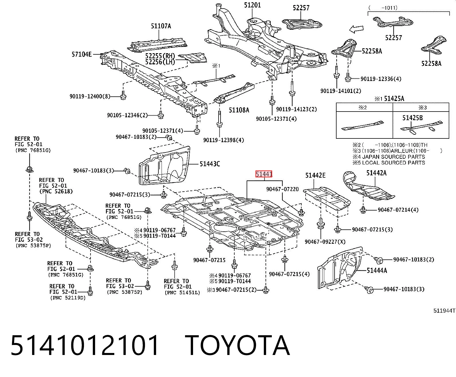  Protección motor / empotramiento Toyota Prius 