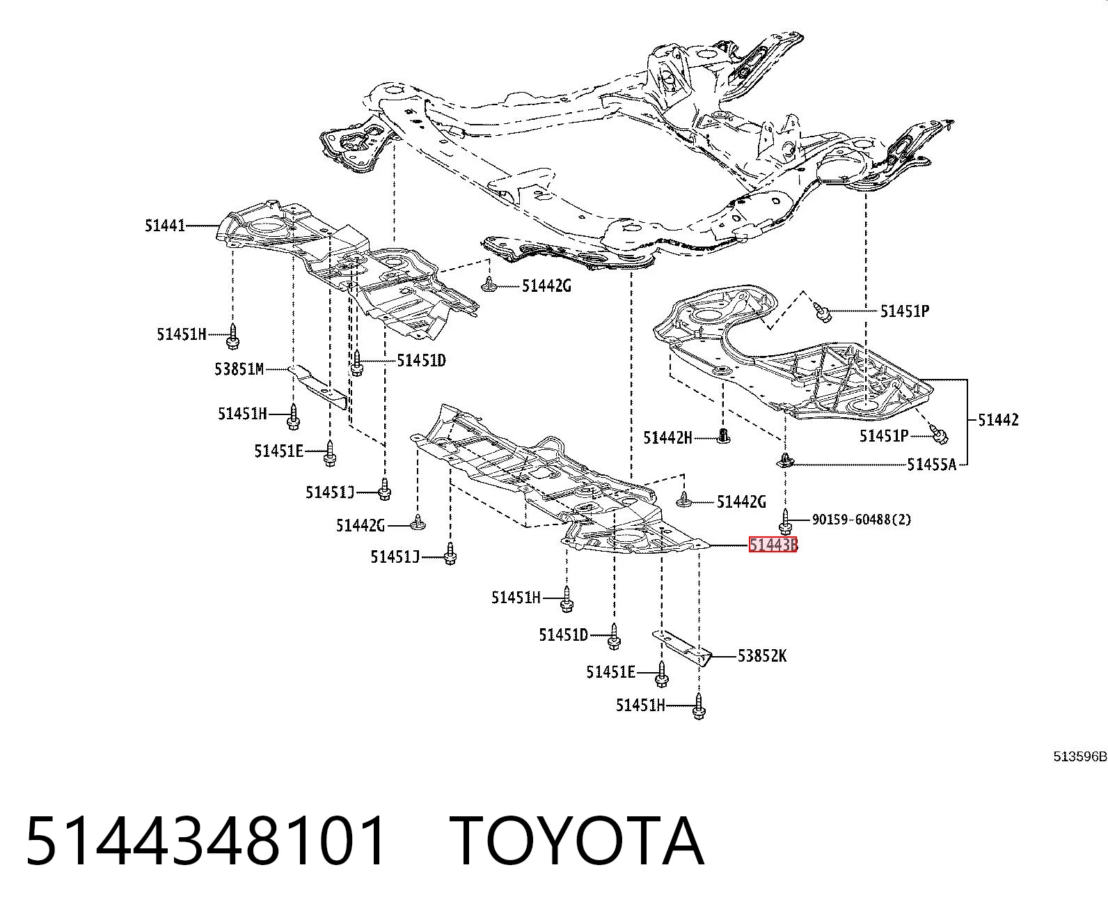 5144348101 Toyota