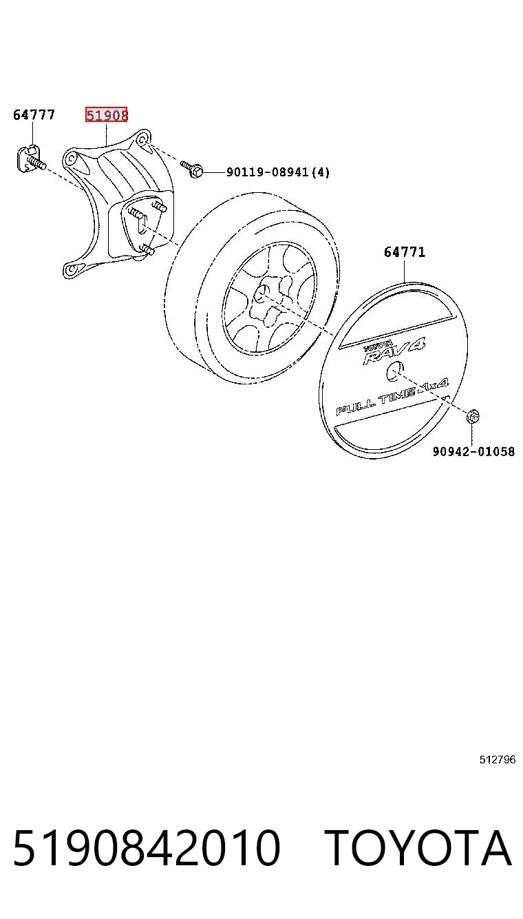 5190842010 Toyota