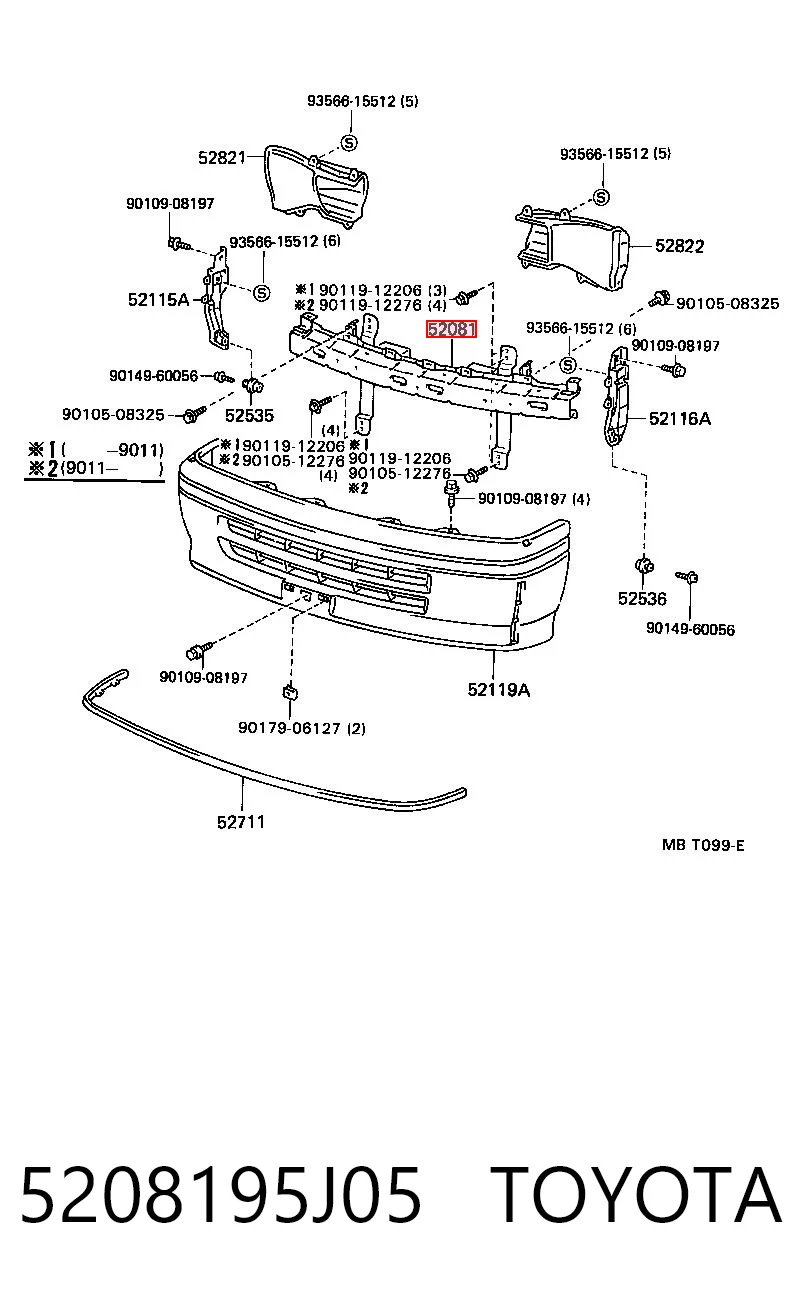 5208195J05 Toyota
