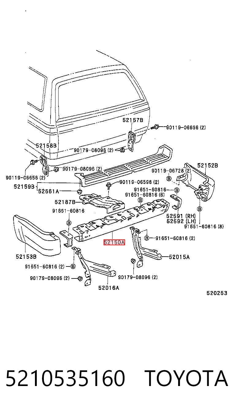 5210535160 Toyota