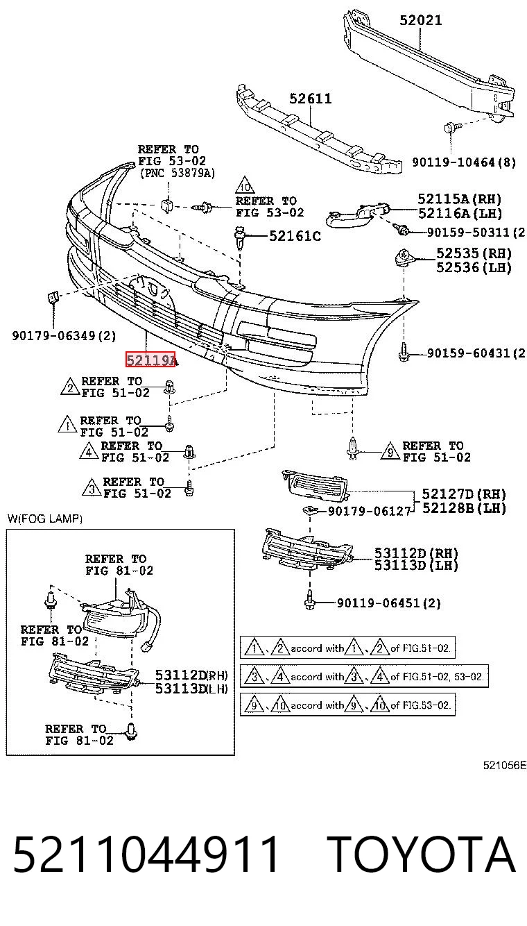 5211044911 Toyota