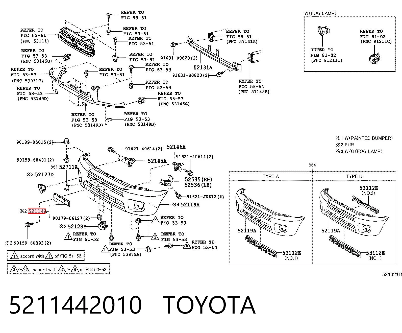 5211442010 Toyota