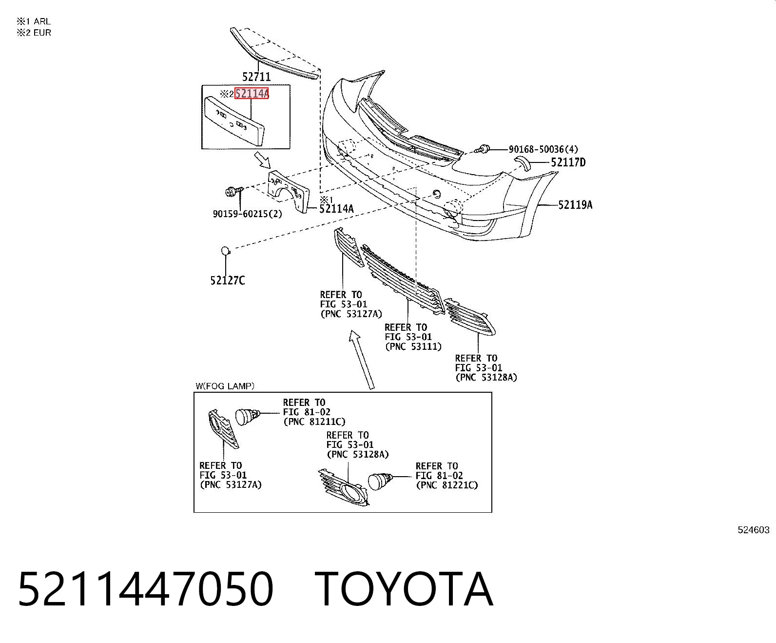 5211447050 Toyota