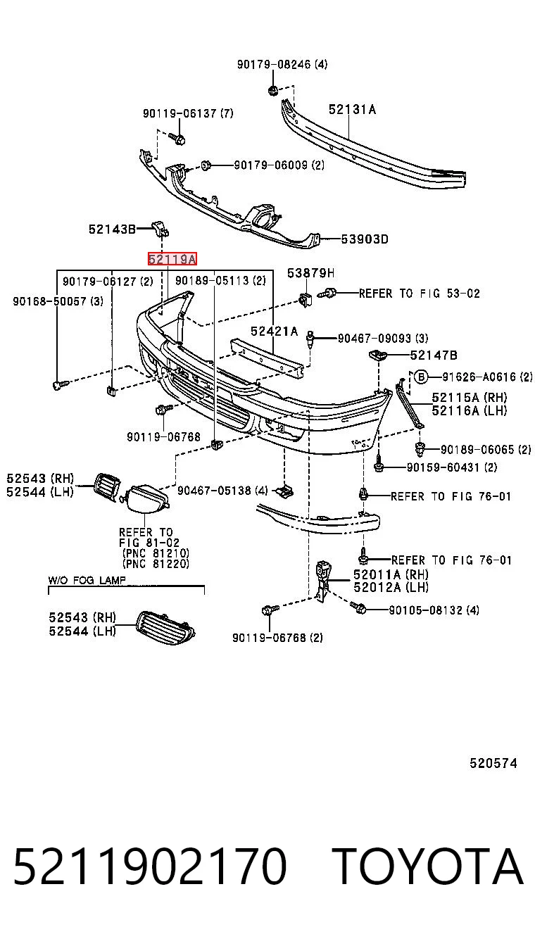 5211902170 Toyota