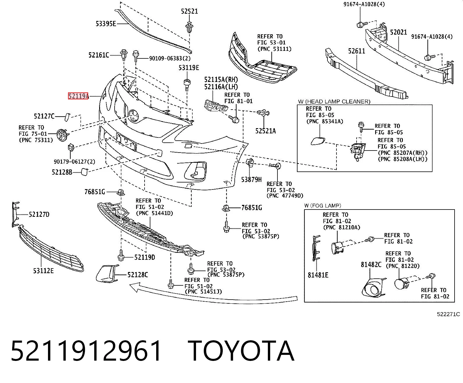Comprar Parachoques delantero Toyota Corolla E15 a bajo precio