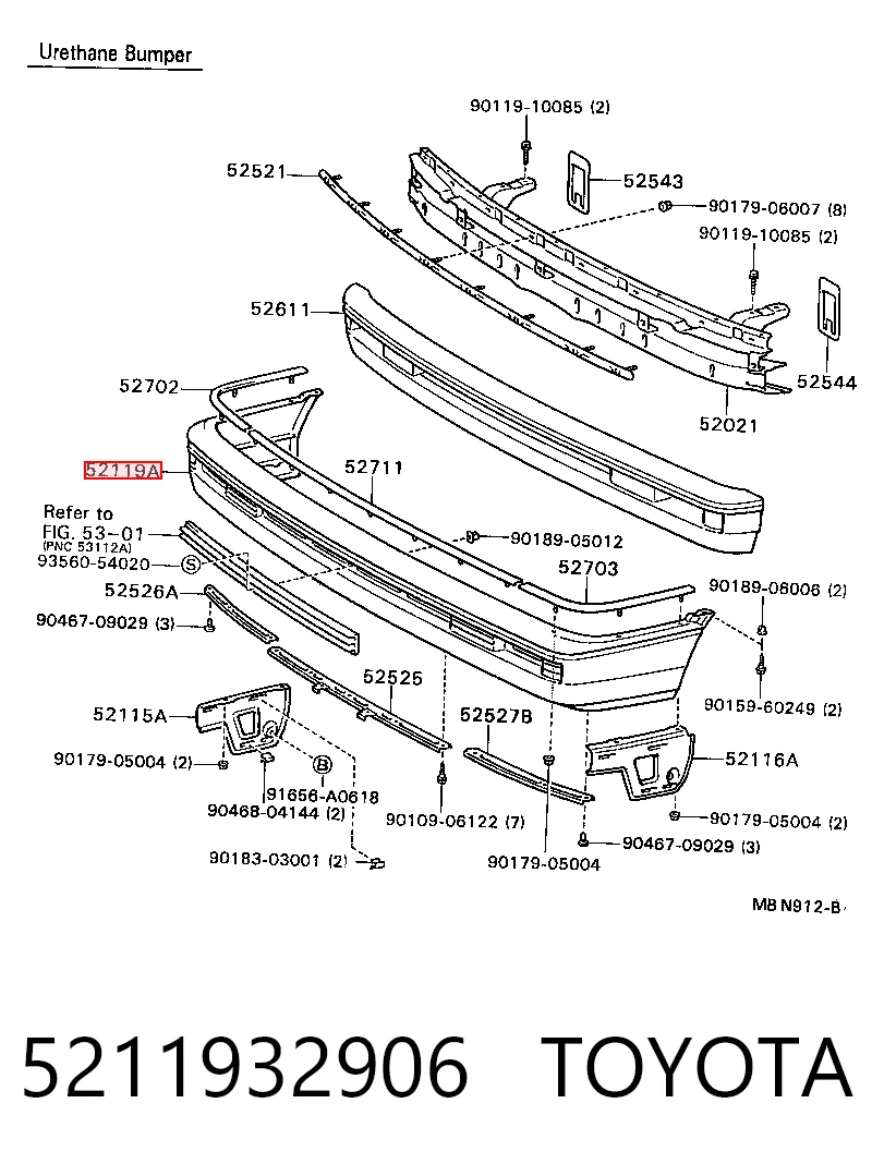 Comprar Parachoques delantero Toyota Camry V2 a bajo precio