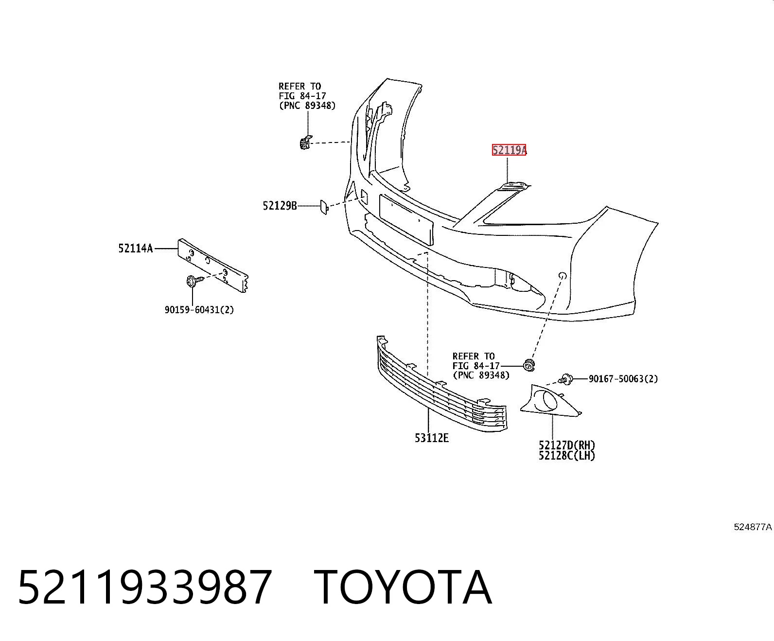 5211933987 Toyota