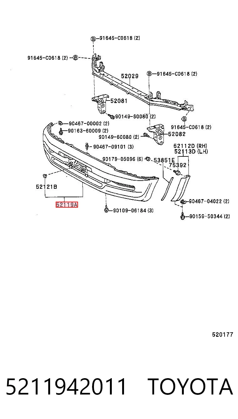 Parachoques delantero Starline KH8137900 precio, desde 67,65 EUR