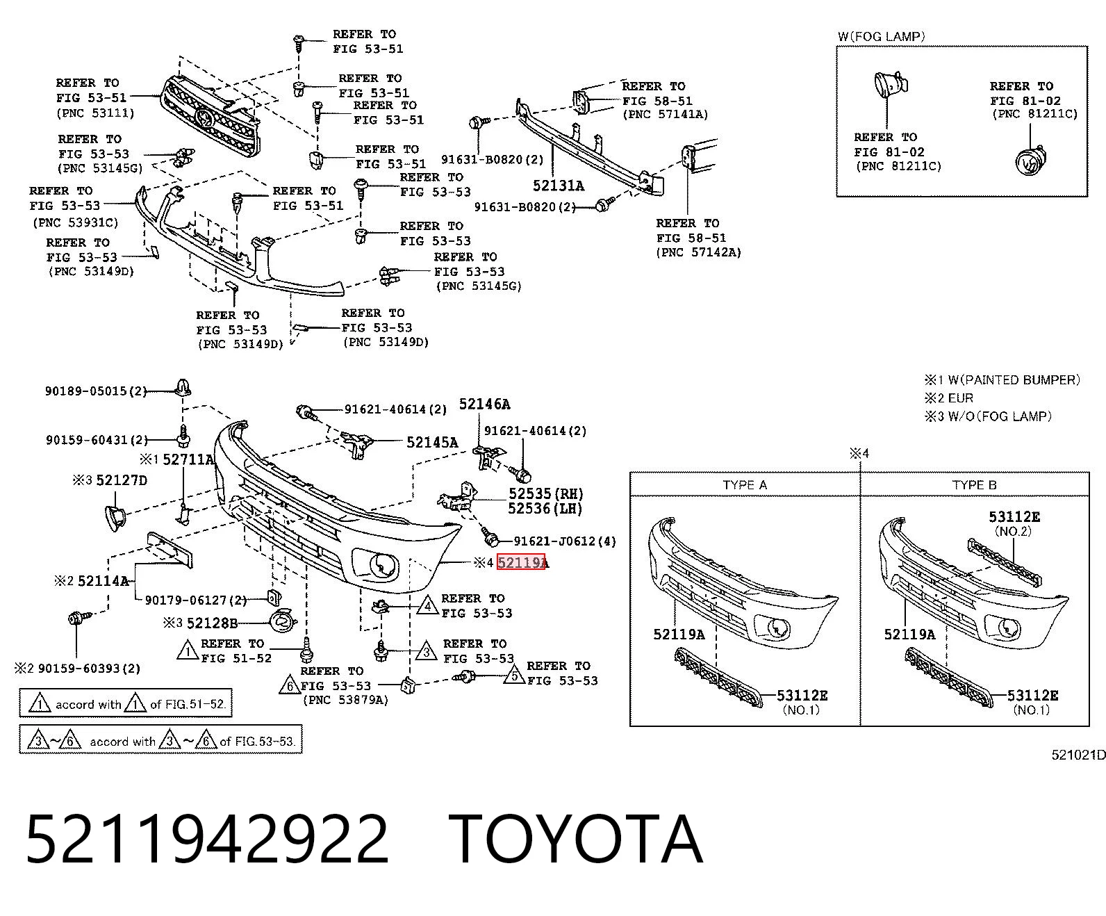 5211942922 Toyota