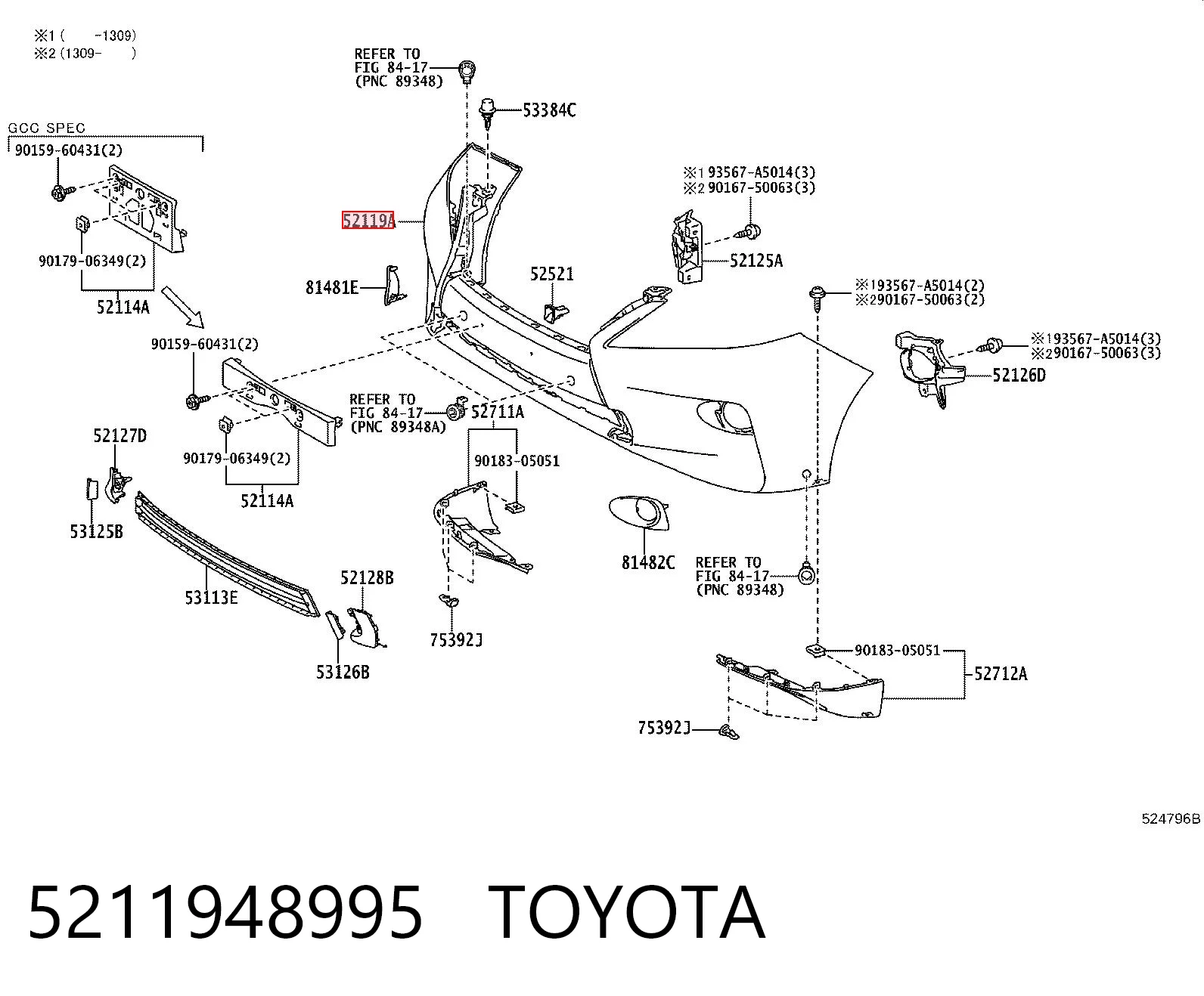 5211948995 Toyota