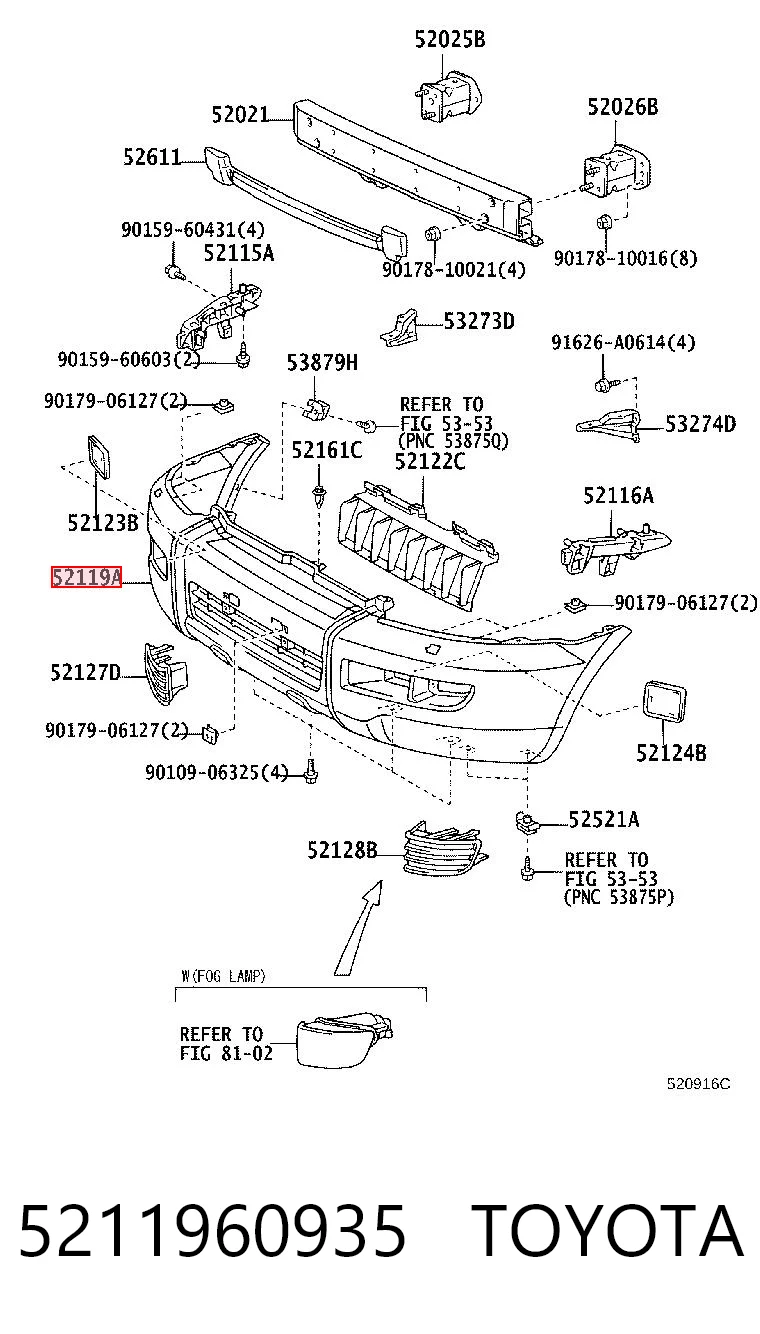5211960935 Toyota