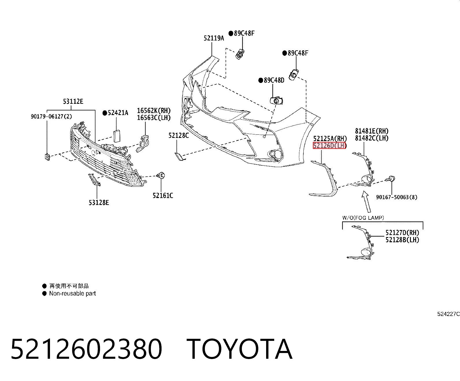 5212602380 Toyota