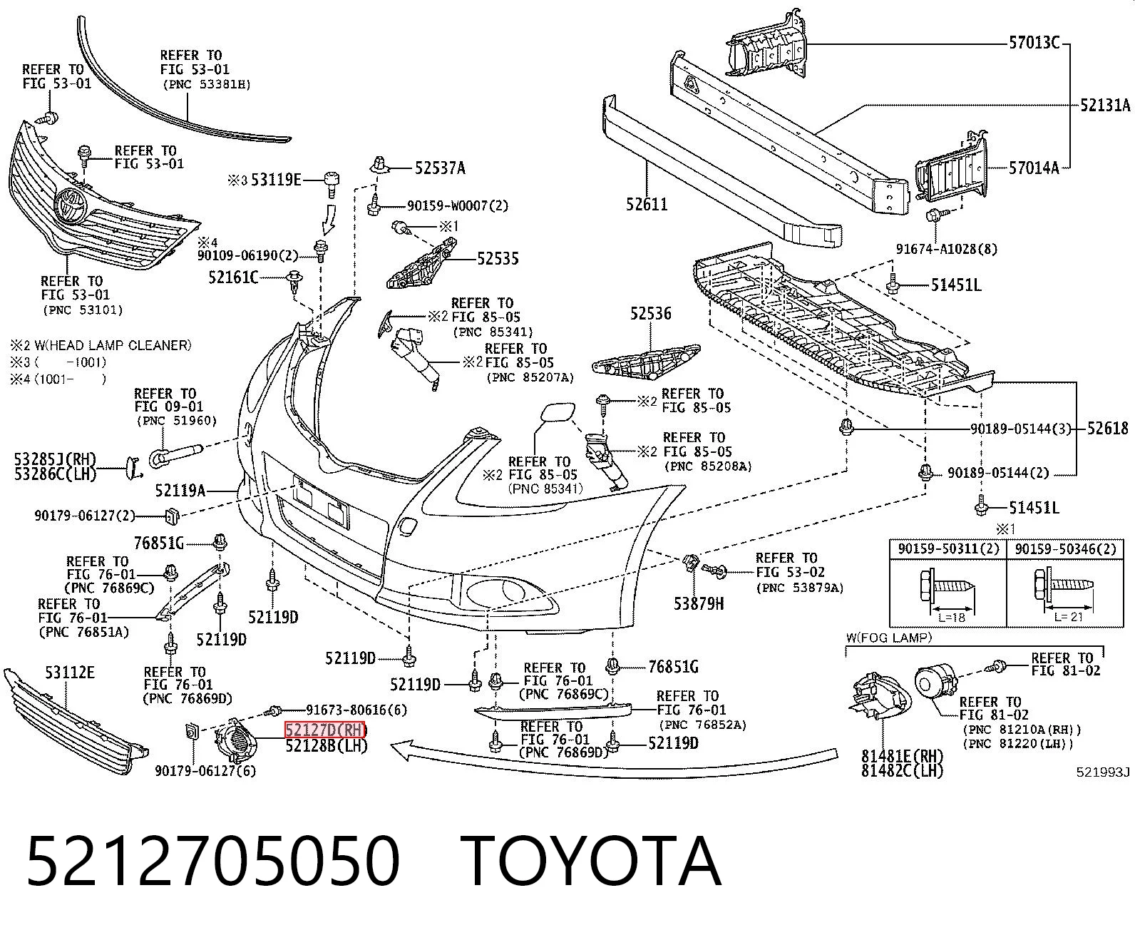 5212705050 Toyota